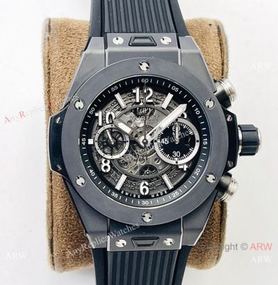 ZF Factory Hublot Unico King BLACK MIGIC Watch hub1280 Movement